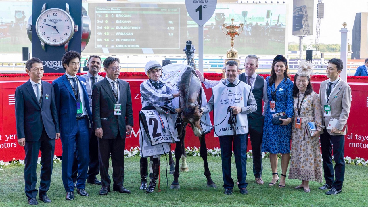 Review: O'Brien's Broome Wins UAE Debut Image 1