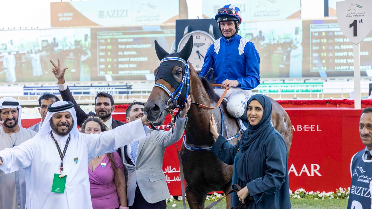 Shadwell's Danyah Bests The Astrologist In Gr.1 Al Quoz Image 2