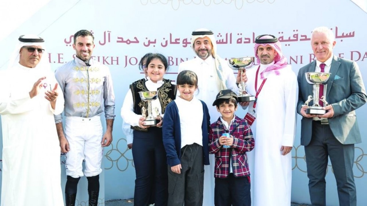 Qatar's Sheikh Joaan Honors Day 2 Winners at Goodwood ... Image 1