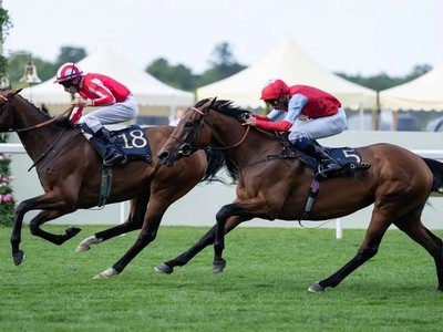 Pledgeofallegiance Fulfills Promise: Lands Historic Ascot ... Image 1