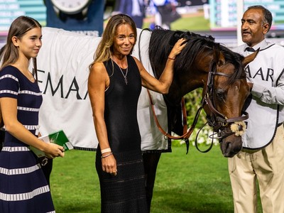 Botti's Dubai Gambit: Lucie Takes The Reins In UAE Racing Image 1