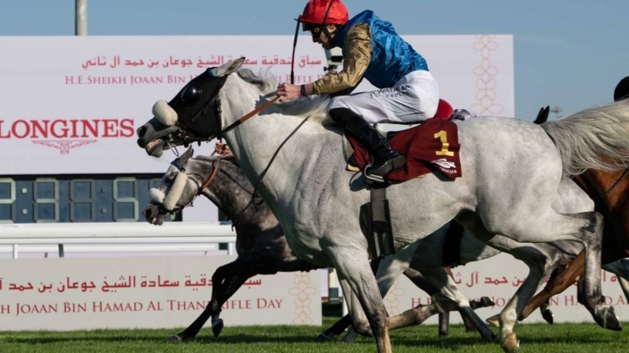 Aafoor Stars On Sheikh Joaan Trophy Day Image 1