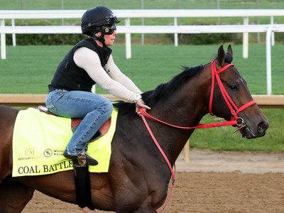 Louisiana's Pride Charging Towards Churchill Downs