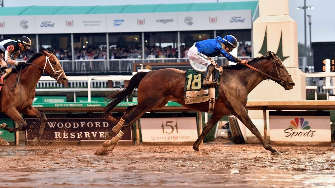 Derby Hero Sovereignty To Miss Preakness Image 1