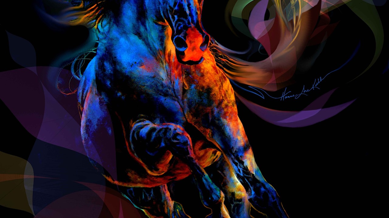 Capturing The Spirit: The Dynamic Equine Art Of Hanne Lore ... Image 1