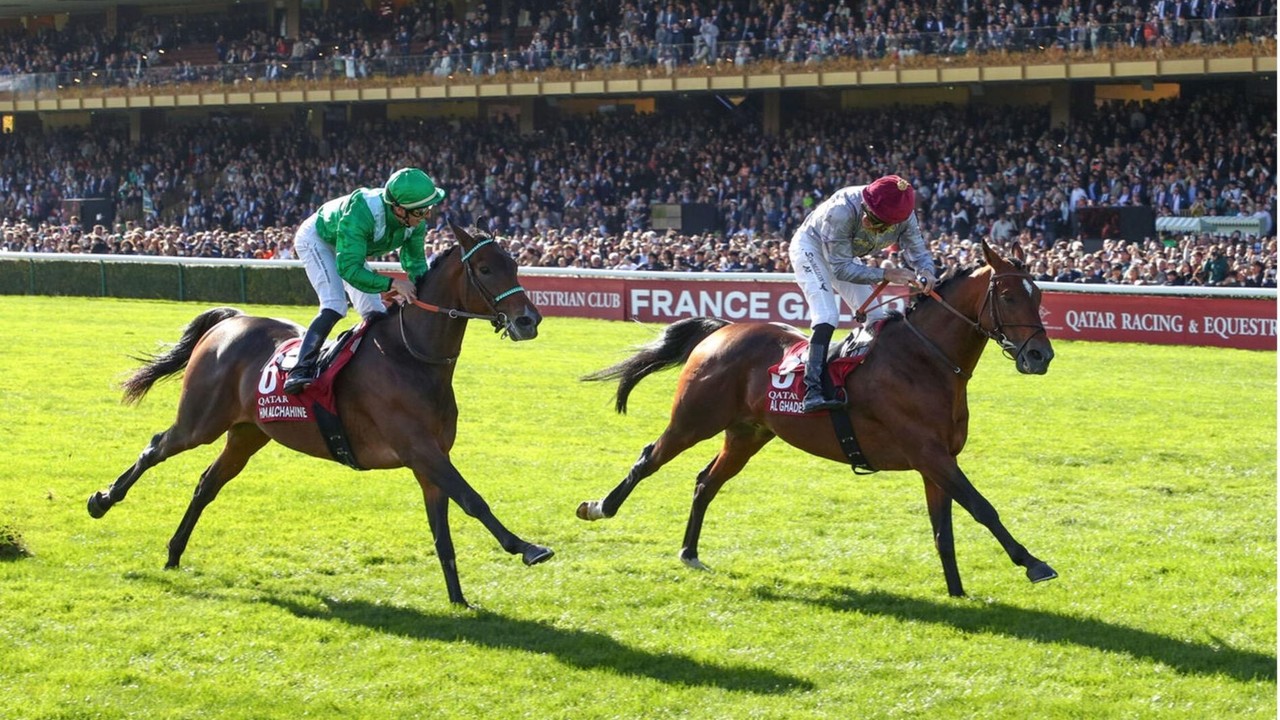 The Great Champion Al Ghadeer Becomes The First Three-Time Winner Of The Qatar Arabian World Cup 2025(France Galop)